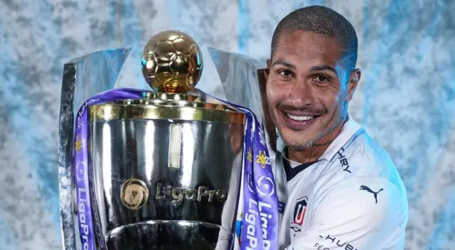Paolo Guerrero sumó su segundo título con Liga de Quito.
