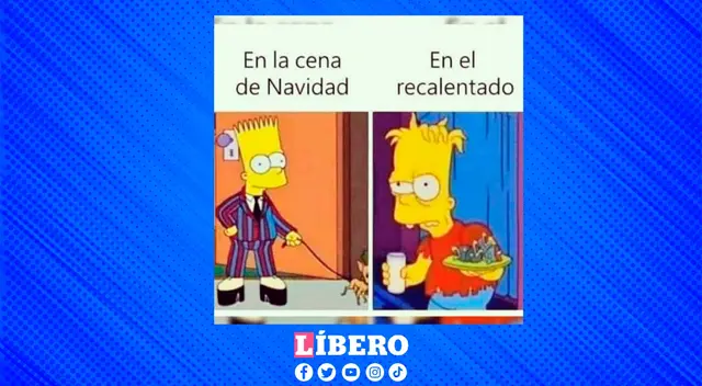 Así bromean con el famosos "recalentado" por Navidad.