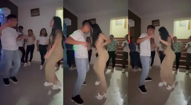 Piero Quispe decidió mostrar sus mejores pasos de baile junto a su enamorada. Piero Quispe decidió mostrar sus mejores pasos de baile junto a su enamorada.