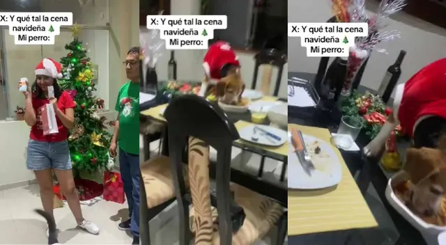 Una familia se quedó son cena navideña por realizar su intercambio de regalos. Una familia se quedó son cena navideña por realizar su intercambio de regalos.