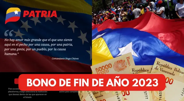 Conoce AQUÍ los pasos para COBRAR HOY el Bono de Fin de Año 2023 en Venezuela. Conoce AQUÍ los pasos para COBRAR HOY el Bono de Fin de Año 2023 en Venezuela.