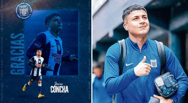 Jairo Concha no seguirá en Alianza Lima para la temporada 2024.