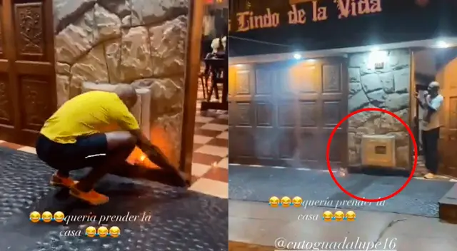 Una broma pudo costarle la tranquilidad de su hogar. El arriesgado acto de Cuto Guadalupe viene siendo criticado.