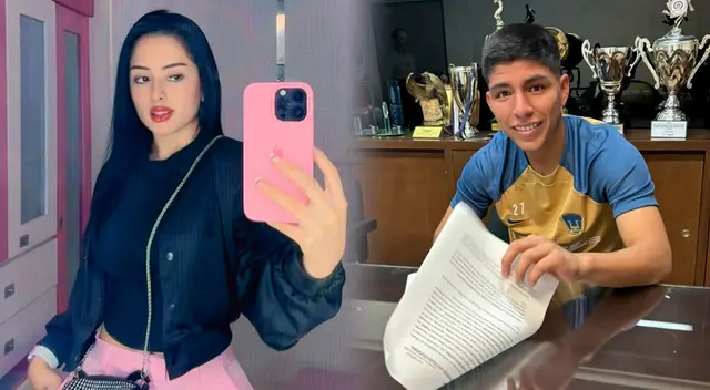 Piero Quispe, el nuevo fichaje de los Pumas de la UNAM, recibió un amoroso mensaje por parte de su novia.