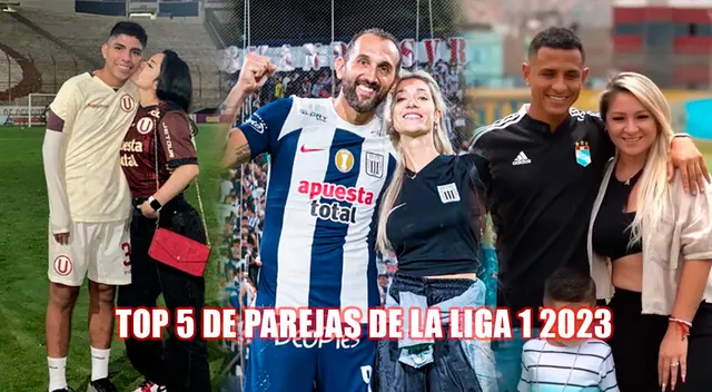 Repasa quiénes conformaron las románticas parejas de nuestro fútbol peruano en la Liga 1 2023.