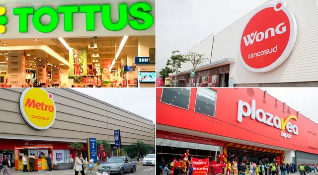 Conoce los horarios de atención de los supermercados para este domingo 31 de diciembre del 2023.