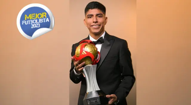 Mejor futbolista 2023: El habilidoso volante cerró su mejor año deportivo y se consagró campeón