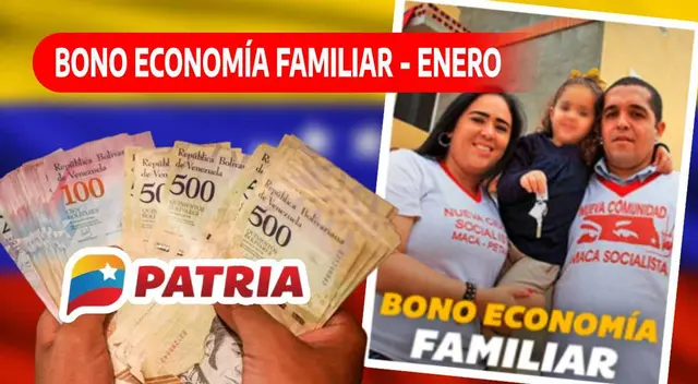 El Bono Economía Familiar de enero 2024 se entregaría la primera semana del mes. El Bono Economía Familiar de enero 2024 se entregaría la primera semana del mes.