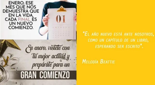 Revisa las mejores frases para recibir este Año nuevo 2024 Revisa las mejores frases para recibir este Año nuevo 2024