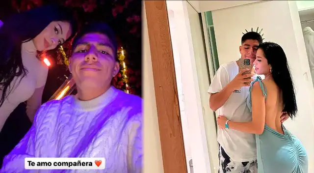 Piero Quispe y su novia recibieron el Año Nuevo en reconocido restaurante.