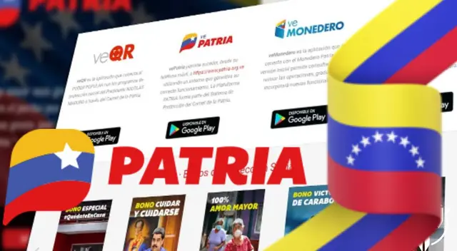 Revisa los bonos que llegan esta semana al Sistema Patria en Venezuela