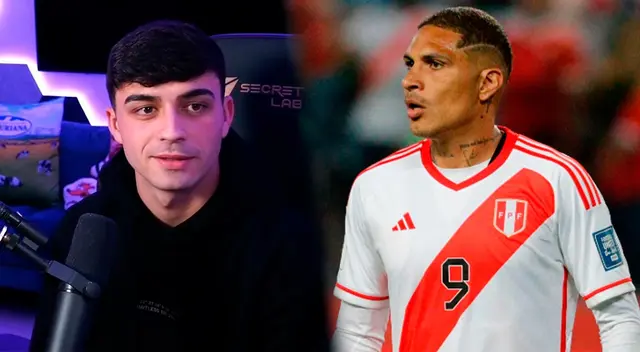Pedri habló de Paolo Guerrero