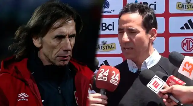 Gerente de selecciones de Chile admite que Ricardo Gareca no tiene ventaja