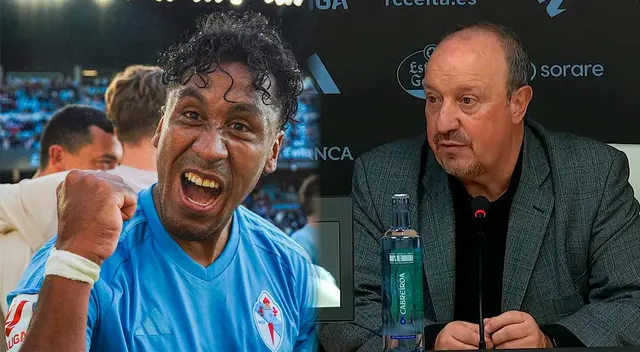 Rafa Benítez habló de una posible renovación de Renato Tapia