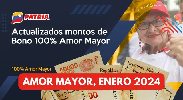 Revisa AQUÍ las ÚLTIMAS NOVEDADES del pago del Bono Amor Mayor para enero 2024. Revisa AQUÍ las ÚLTIMAS NOVEDADES del pago del Bono Amor Mayor para enero 2024.