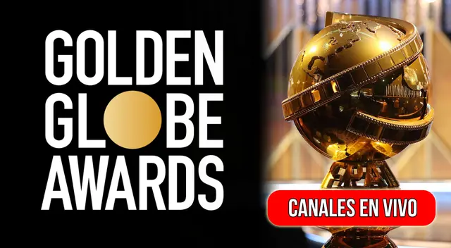 Lista de canales y aplicaciones que estarán transmitiendo los Globos de Oro 2024.