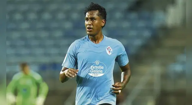 Renato Tapia solo ha jugado tres partidos en lo que va de la temporada y en todos empezó como suplente. Foto: RC Celta