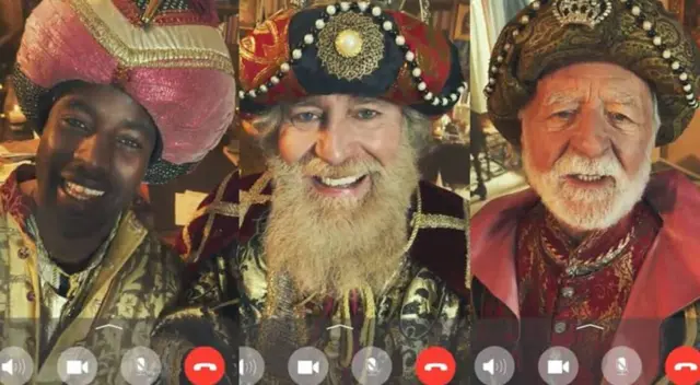 Ten un agradable momento al lado de los Reyes Magos por videollamada Ten un agradable momento al lado de los Reyes Magos por videollamada