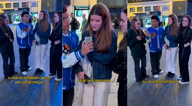 Un grupo de jóvenes son virales tras comentar sobre los peruanos.