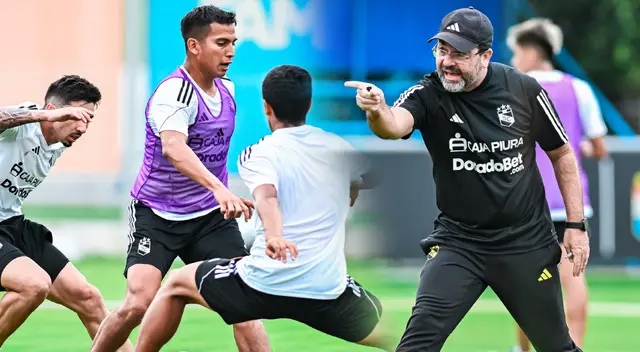 Santiago González sorprendió en los entrenamientos al técnico Enderson Moreira
