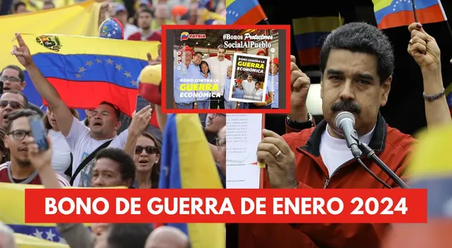 Descubre AQUÍ cuándo pagan el Bono de Guerra de enero 2024 en Venezuela.
