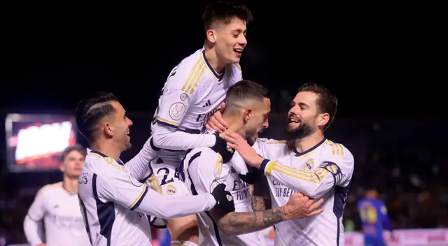 Real Madrid ganó a Arandina por la Copa del Rey