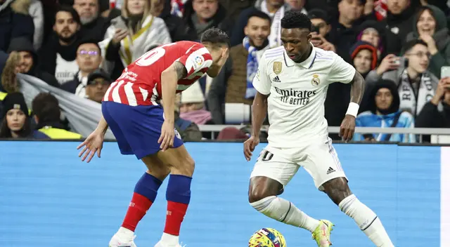 Real Madrid vs Atlético Madrid juegan el derbi español