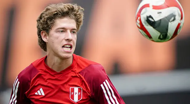 Ian Wisdom pertenece a Sporting Cristal y es titular en la selección peruana sub 23.
