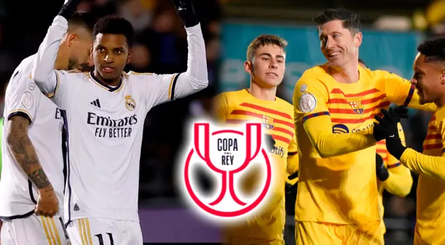 Real Madrid y Barcelona conocen a sus rivales para los octavos de Copa del Rey