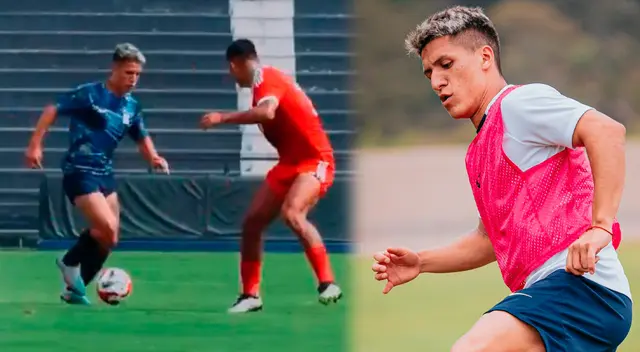 Catriel Cabellos deslumbra en Alianza Lima durante la pretemporada 2024.