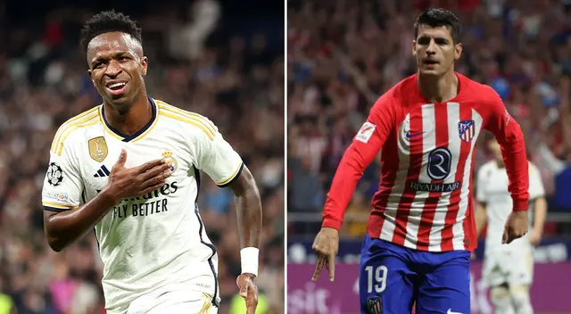 Vinicius y Morata intentarán ser protagonistas en la Supercopa de España. Foto: Composición Líbero/EFE