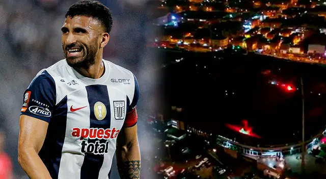Ballón mostró su desacuerdo con el apagón en el último clásico.
