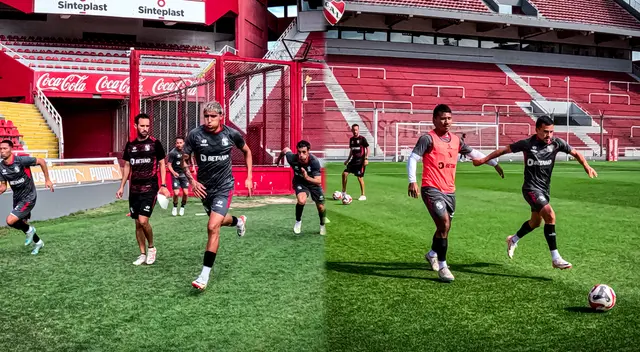 Melgar jugó dos amistosos ante Independiente en Argentina. Foto: Composición Líbero/FBC Melgar