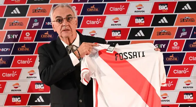 Fossati fue presentado en conferencia de prensa.