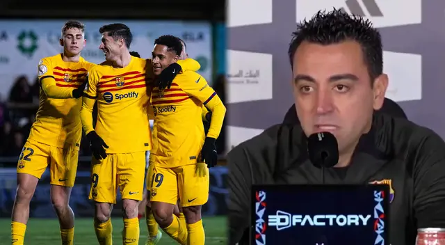 Xavi busca ganar su segunda Supercopa de España como entrenador. Foto: Composición Líbero/FC Barcelona
