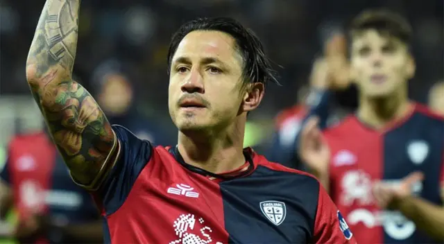 Gianluca Lapadula viene recuperándose favorablemente de su lesión