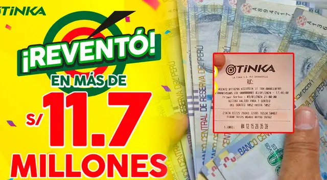 Conoce cuánto dinero invirtió el vecino de Comas que ganó La Tinka con un pozo millonario de más de 11 millones de soles. Conoce cuánto dinero invirtió el vecino de Comas que ganó La Tinka con un pozo millonario de más de 11 millones de soles.