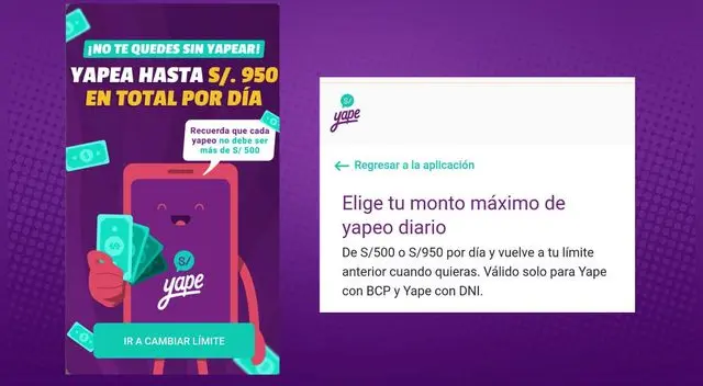 Conoce los pasos para 'yapear' más de 500 soles en un solo día.