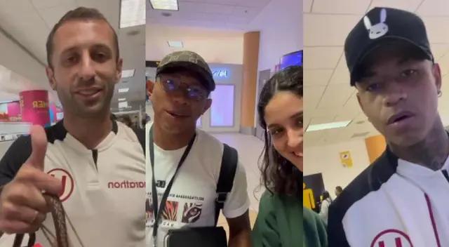 Joven logró el saludo de diversos futbolista de Universitario para su novio.