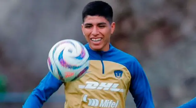 Piero Quispe estará en el partido del Pumas vs Juárez por Liga MX
