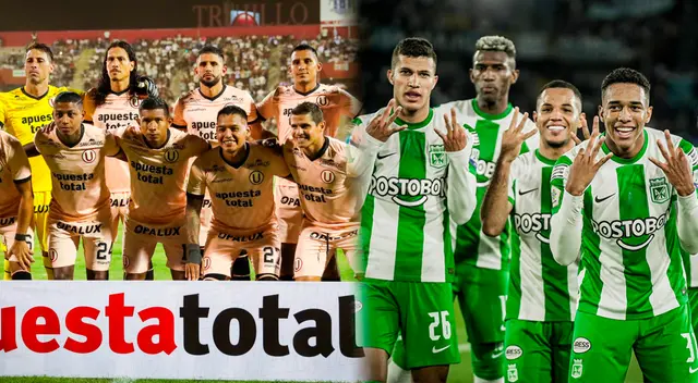 Universitario y Atlético Nacional jugarán en el Estadio DRV PNK. Foto: Composición Líbero/Universitario/Atlético Nacional