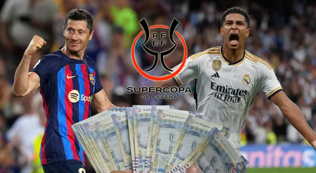 Supercopa de España: hinchas apuestan por el Real Madrid y Barcelona.