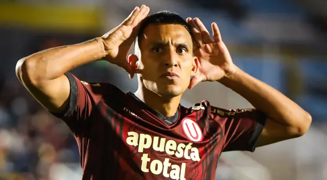 Valera fue el goleador del Universitario en el 2023 con 16 tantos. Foto: Universitario