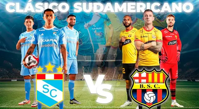 Sporting Cristal enfrentará a Barcelona SC en Miami, Estados Unidos.