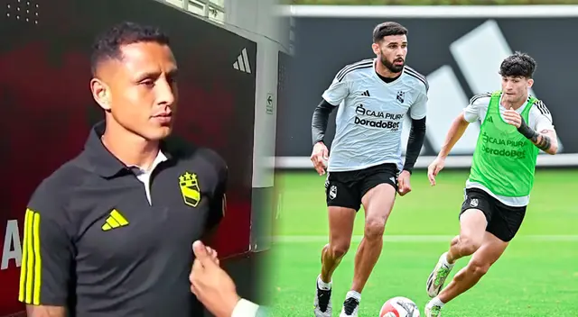 Yoshimar Yotún renovó contrato con Cristal tras rumores que lo acercaban a Universitario. Foto: Composición Líbero/Latina TV/Sporting Cristal Yoshimar Yotún renovó contrato con Cristal tras rumores que lo acercaban a Universitario. Foto: Composición Líbero/Latina TV/Sporting Cristal