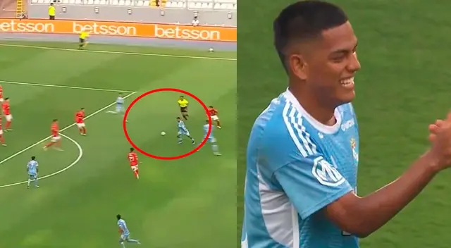 Joao Grimaldo puso el 3-0 para Cristal.
