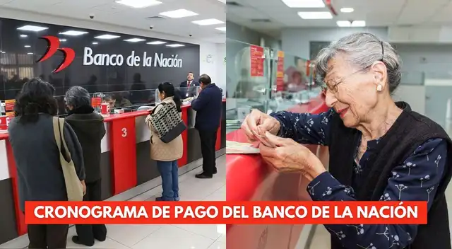 Revisa AQUÍ el cronograma de pago de salarios y pensiones del Banco de la Nación. Revisa AQUÍ el cronograma de pago de salarios y pensiones del Banco de la Nación.