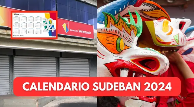 Consulta AQUÍ cuáles son los feriados y lunes bancarios en Venezuela para 2024. Consulta AQUÍ cuáles son los feriados y lunes bancarios en Venezuela para 2024.