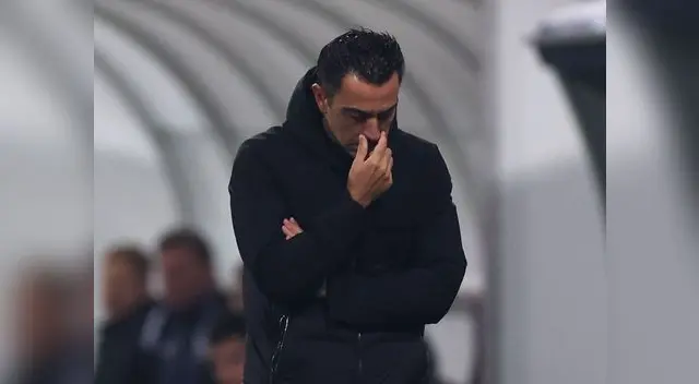 Xavi está en la cuerda floja