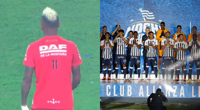 Once Caldas salió con camisetas pintadas.